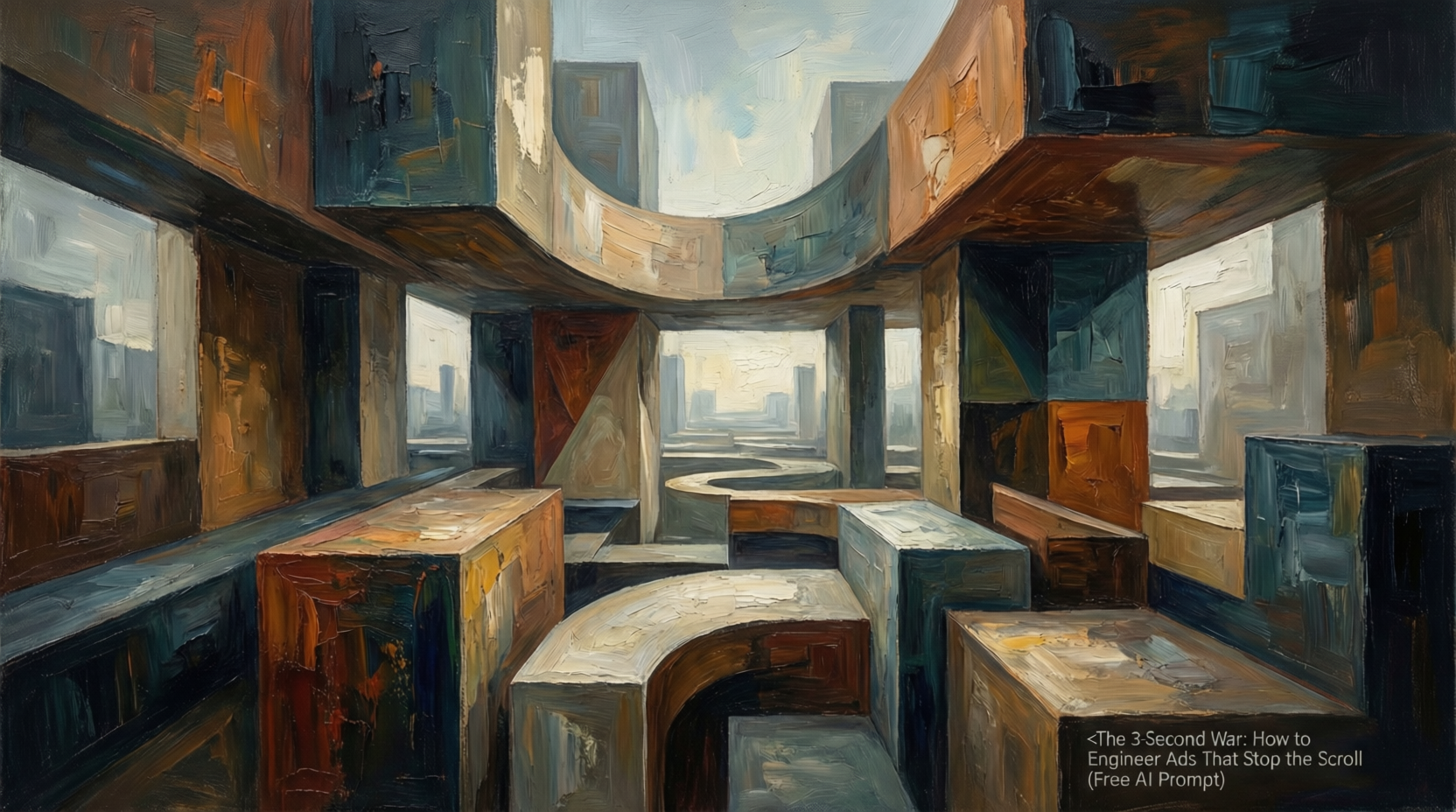 The 3-Second War: How to Engineer Ads That Stop the Scroll (Free AI Prompt)