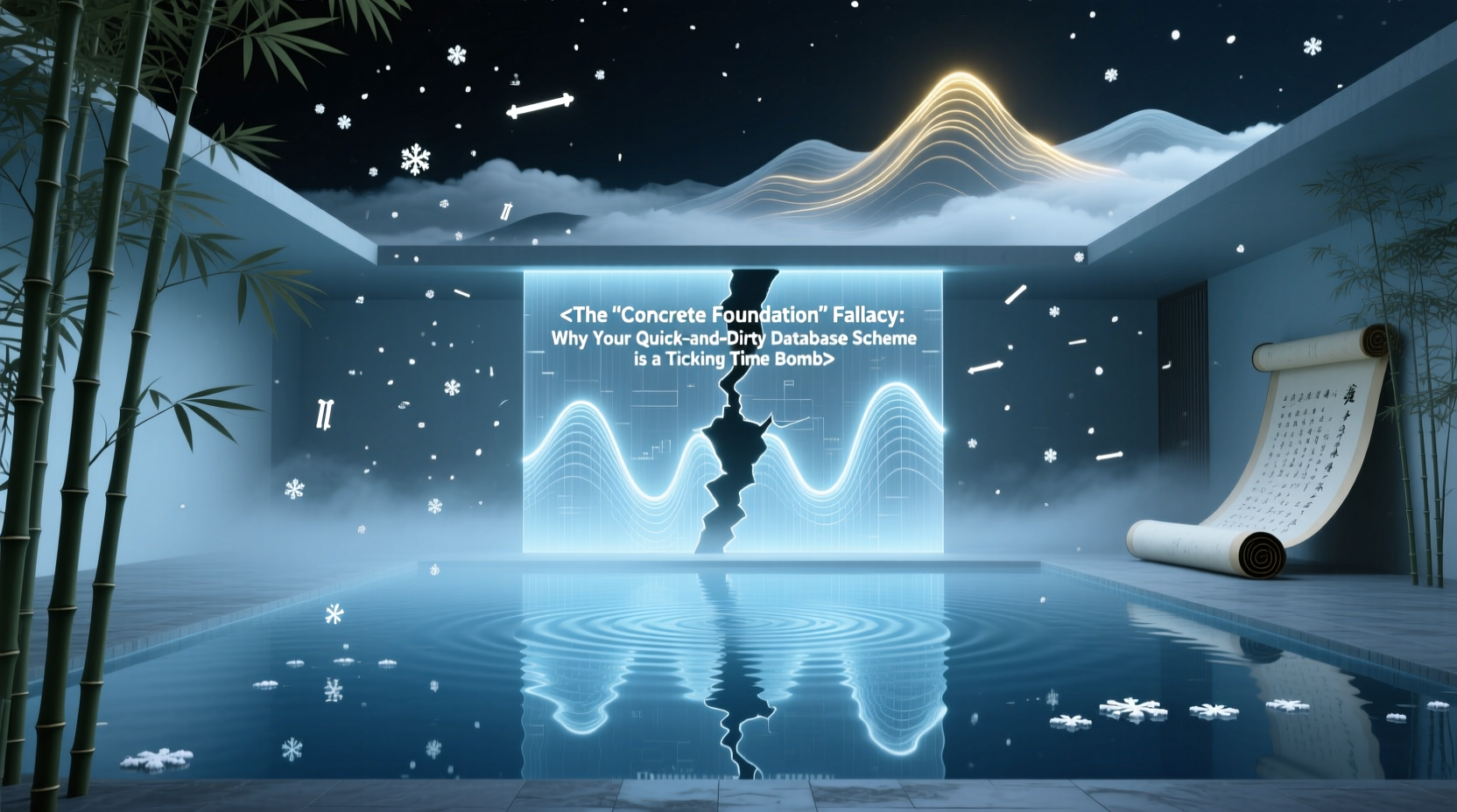 The "Concrete Foundation" Fallacy: Why Your Quick-and-Dirty Database Schema is a Ticking Time Bomb