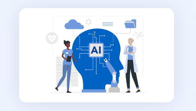 featured image - Examples of AI in Healthcare: Revolutionizing Patient Care