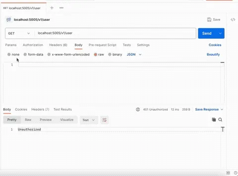 Successful attempt to user's dashboard