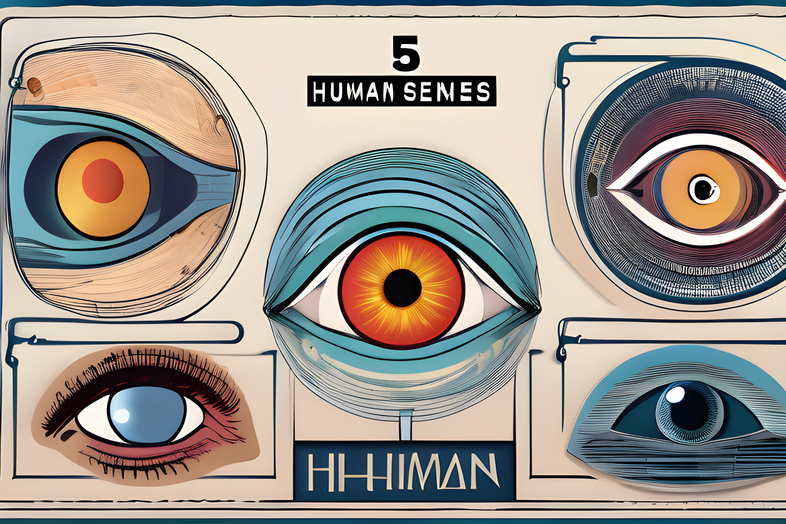 5 human senses