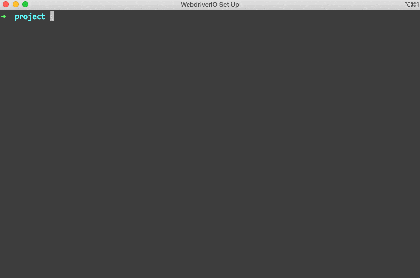 CLI output screen capture