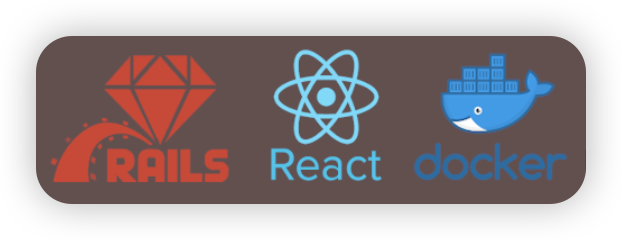 A Simplified Guide for the"Dockerazition" of Ruby and Rails With React Front-End App 