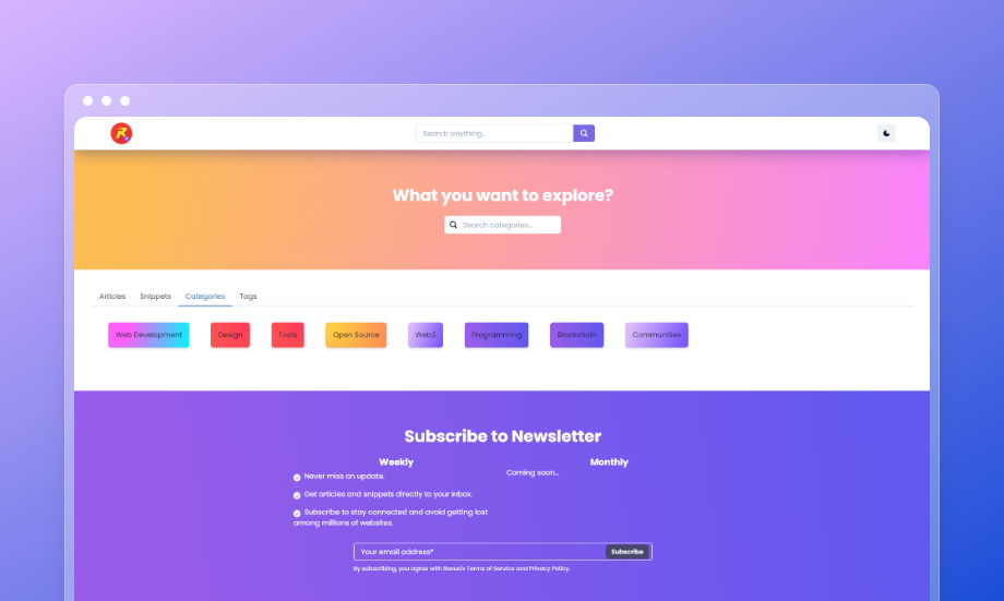 itsrakesh-blog categories page