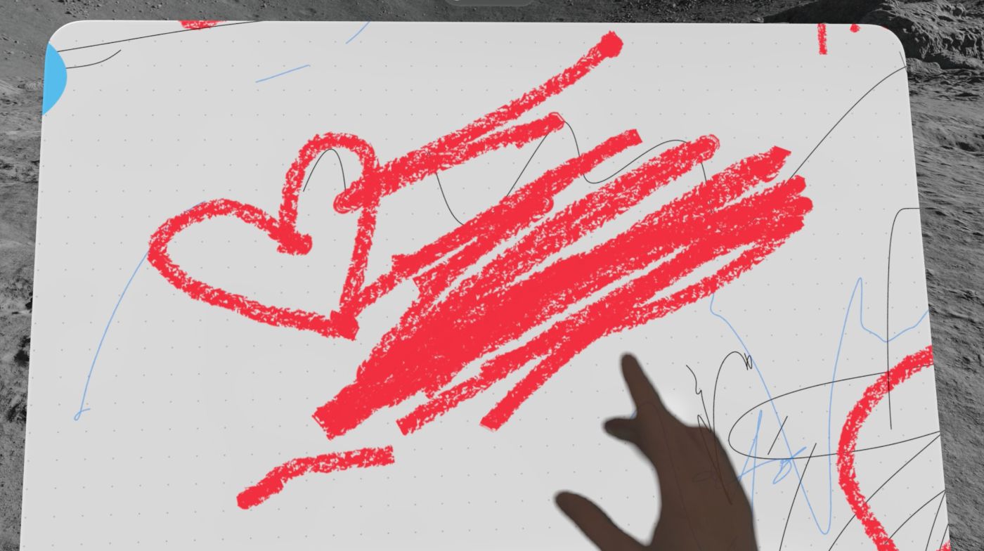 FreeForm, drawing as on an iPad