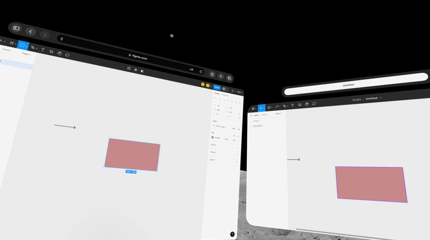 Figma in a wrapper application and Safari