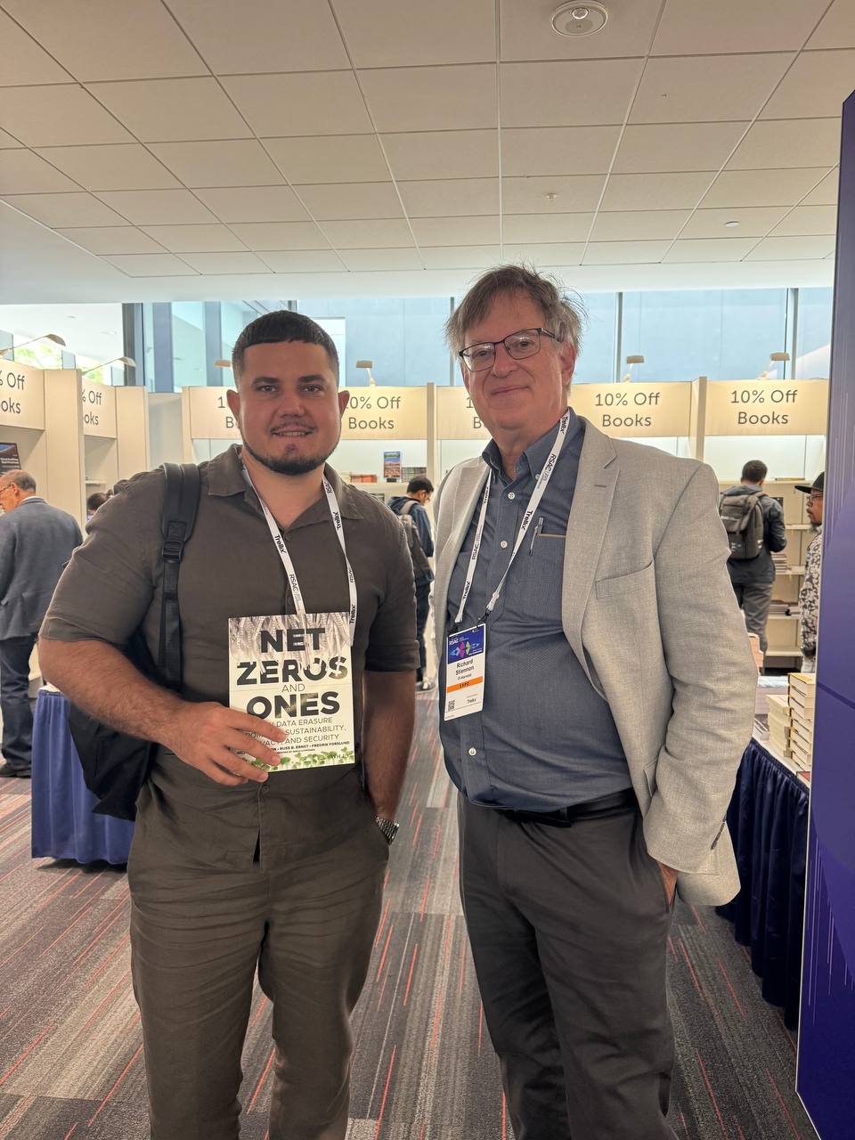 Andrew Sydoruk and Richard Stiennon, RSAC 2025, San Francisco