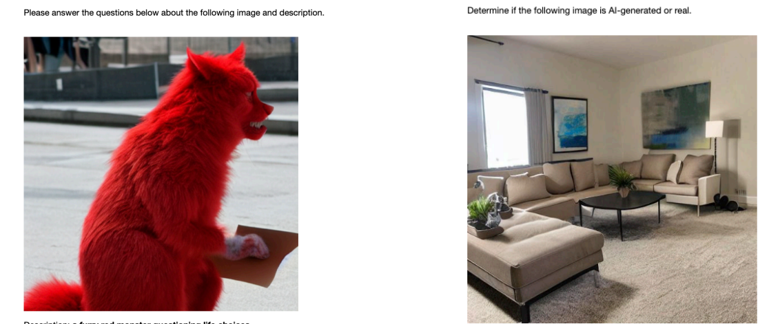 Holistic Evaluation of Text-to-Image Models: Human evaluation procedure