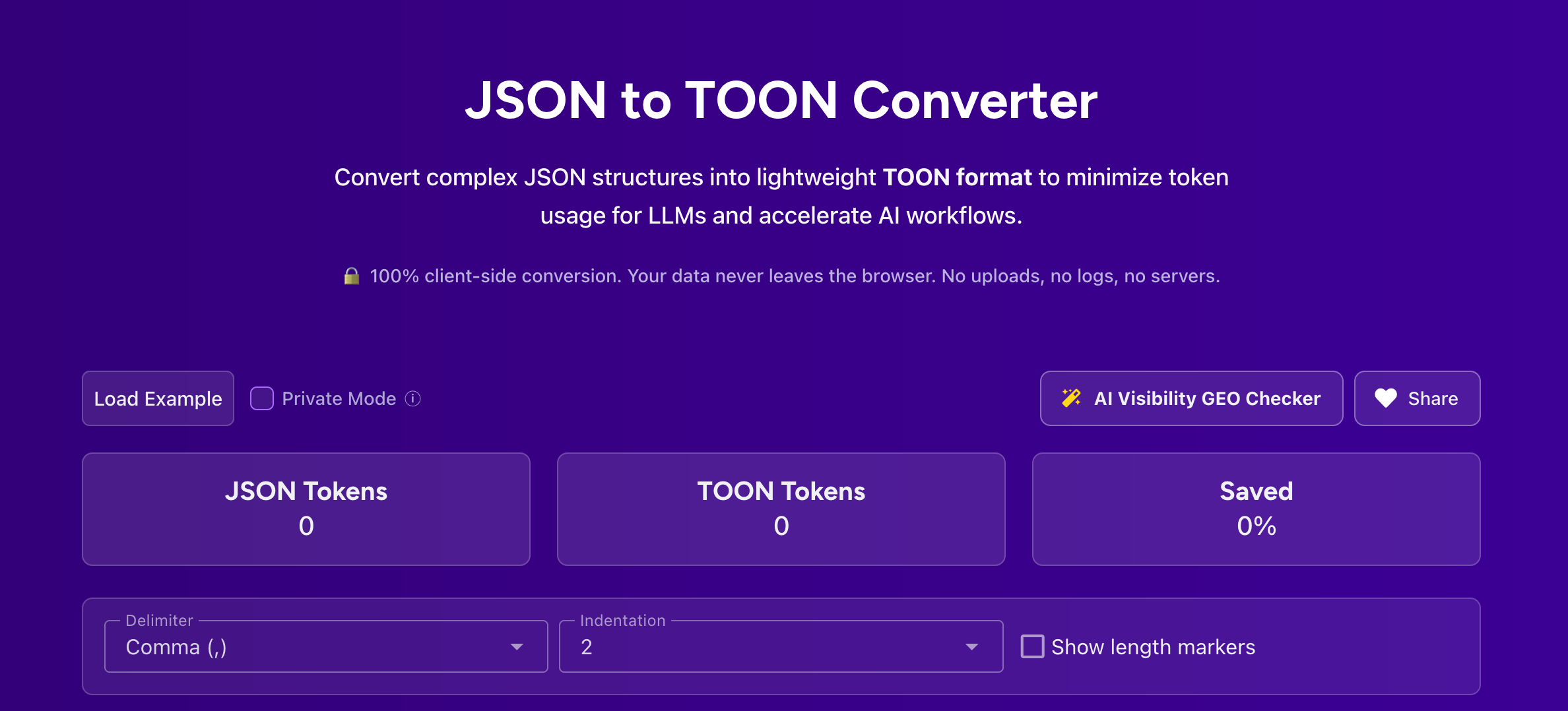 Token-Efficient JSON for LLMs (TOON Converter) Earns a 65.24 Proof of Usefulness Score by Building a Compact Format to Reduce Token Usage