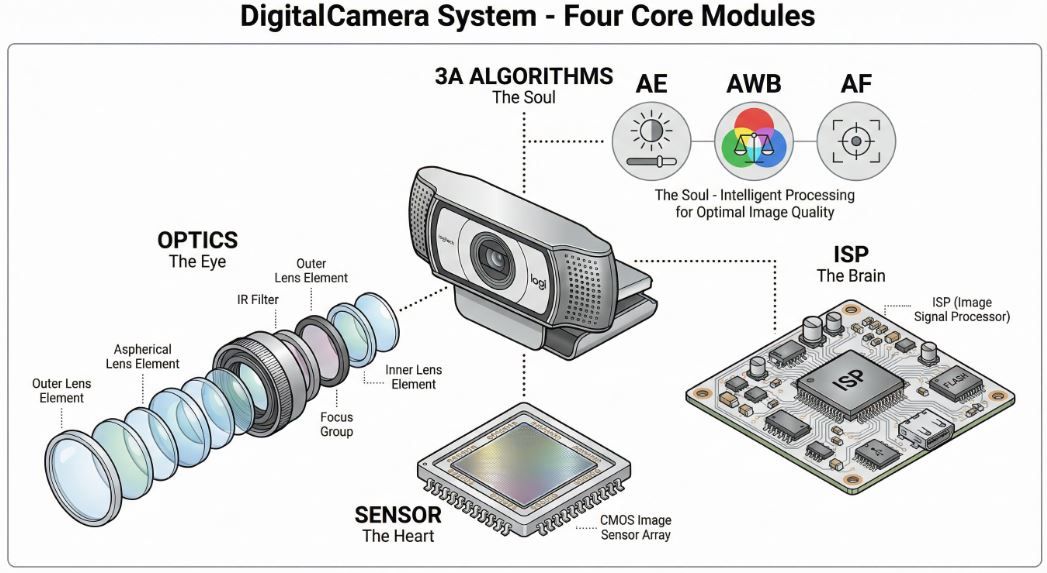 An Imaging Engineer’s Notes, Part 1: The Four Core Modules of a Digital Camera