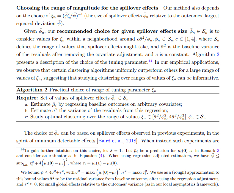 Navigating Network Selection and Design with Causal Clustering