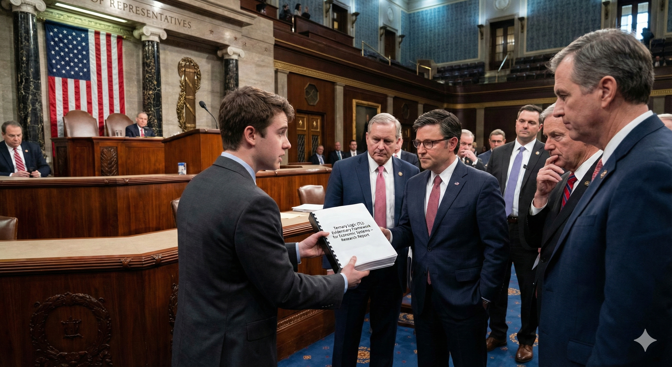 The Day the House Entered Epistemic Hold: A Story of Ternary Logic, Congress, and Credible Evidence