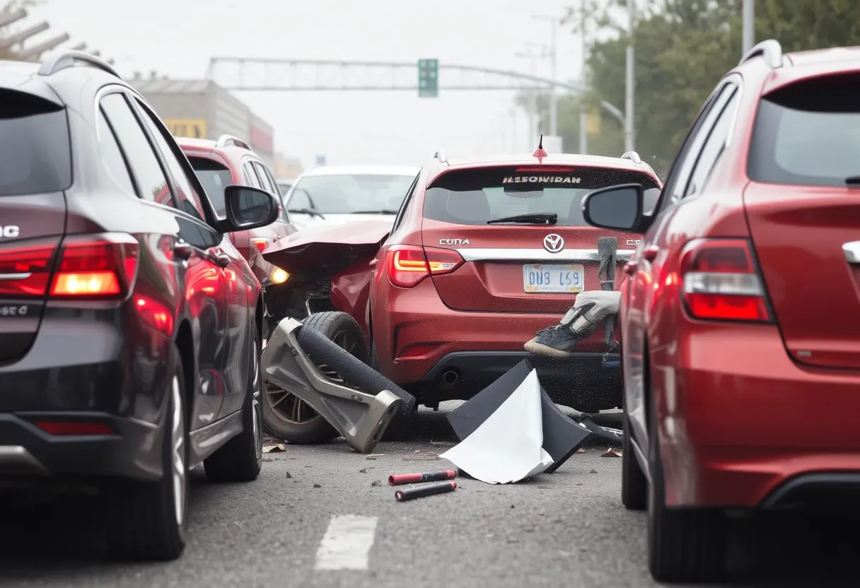 Collision Detection and Control in Automated Vehicle Simulations