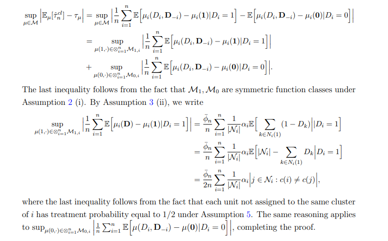Proofs and Insights into Causal Clustering Experiments under Network Interference 