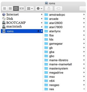 Fig 9. roms Folder