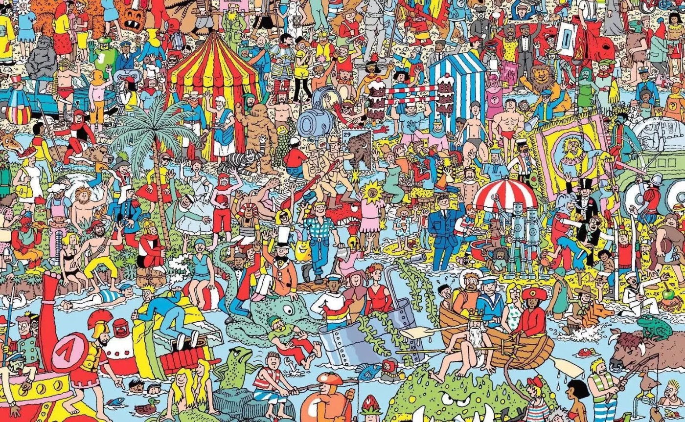Did you find Wally in the picture?