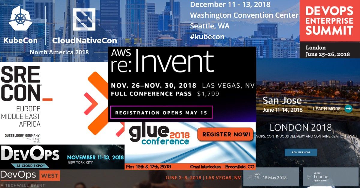 10 Upcoming DevOps Conferences for 2018