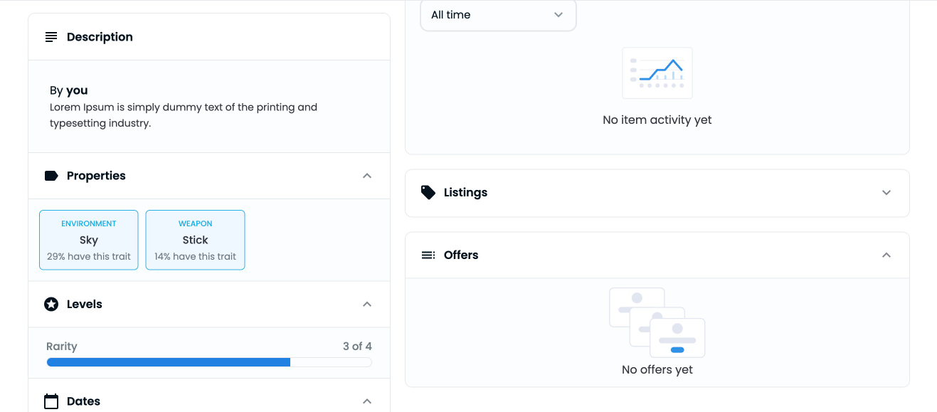 Metadata Details and Traits