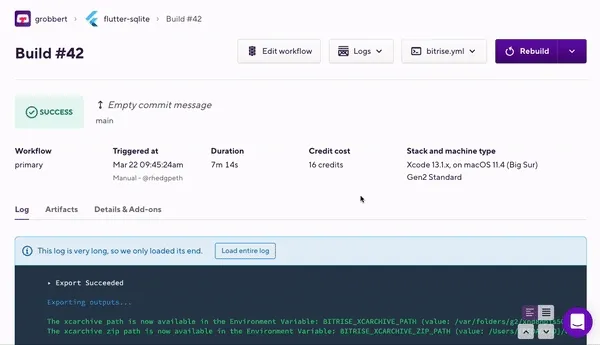 Checking out the archived assets