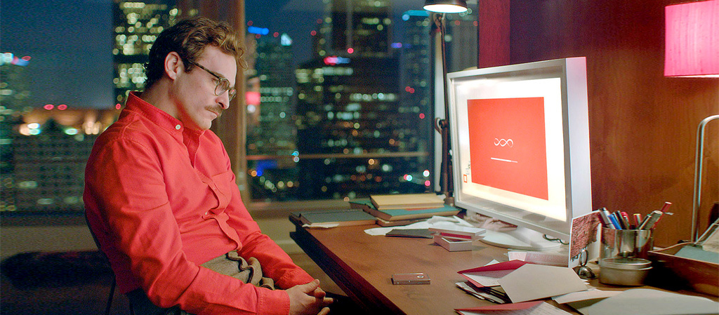 The protagonist of "Her" listening to his AI girlfriend's voice — what looked like science fiction in 2013 became almost commonplace in 2025