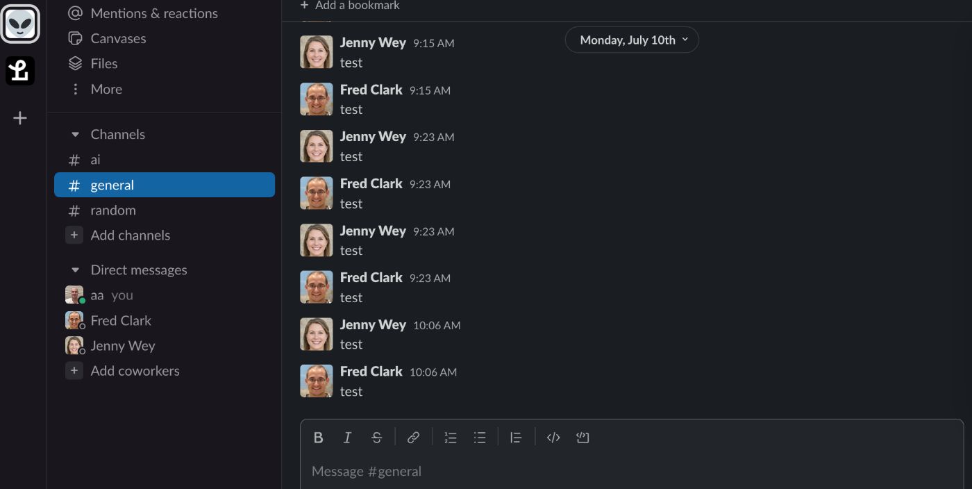 How to Force Slack to Make Your User Appear Online