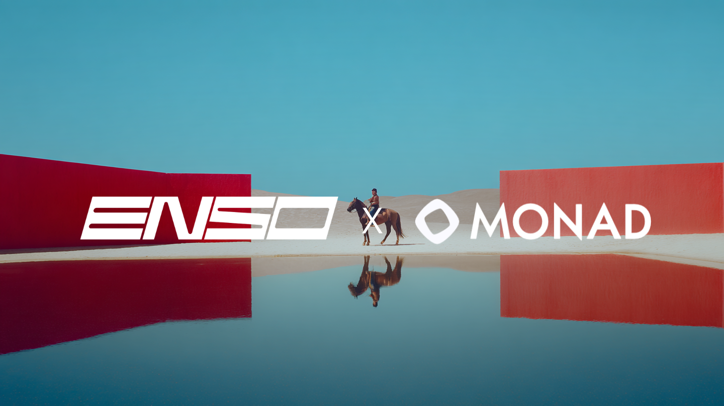 Why Monad Chose Enso to Power Its $2.5 Billion Mainnet Launch