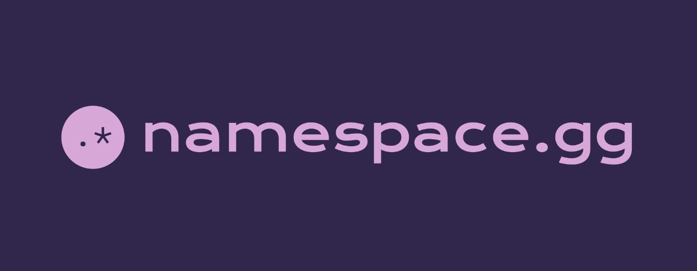 Namespace.gg: A Solution To The (Centralized) Identity Crisis