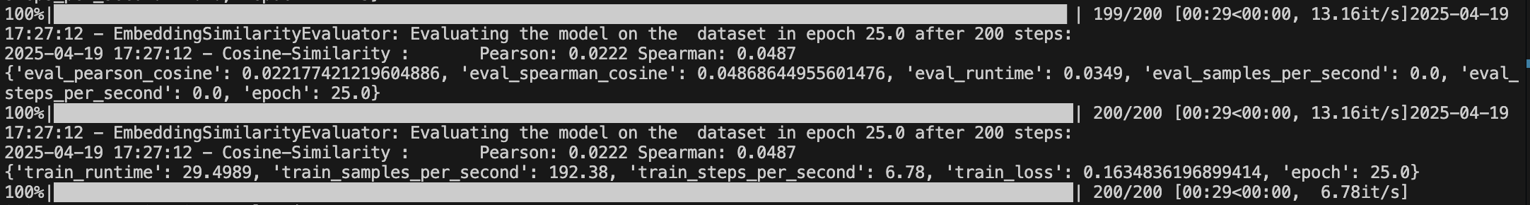 Fine-tuning process of base model