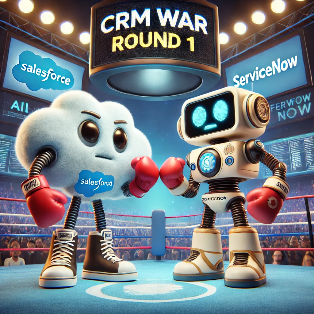 Can ServiceNow's Automation Challenge Salesforce's CRM Reign?