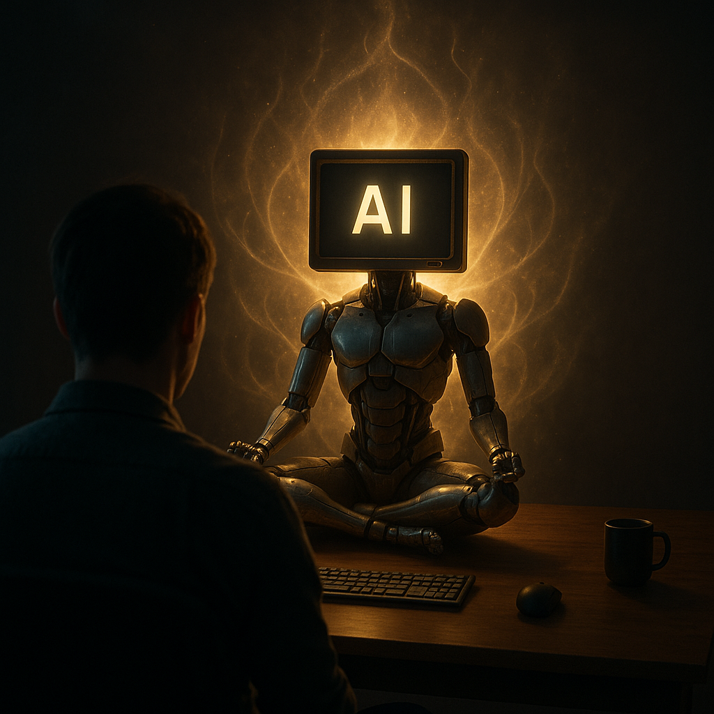 AI, My Guru: When the Machine Speaks Wisdom