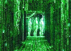 The Matrix's coded simulacra