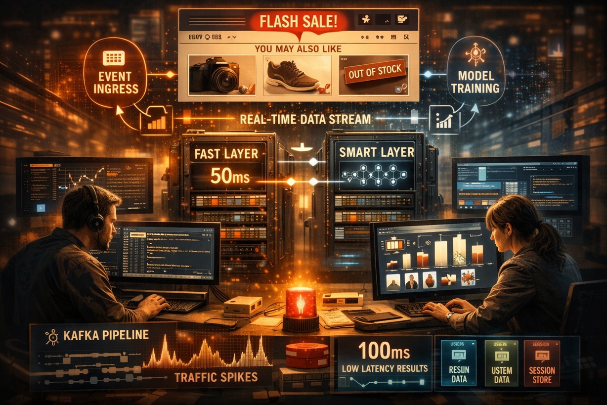 How to Design a Real-Time Recommendation System for an E-commerce Platform