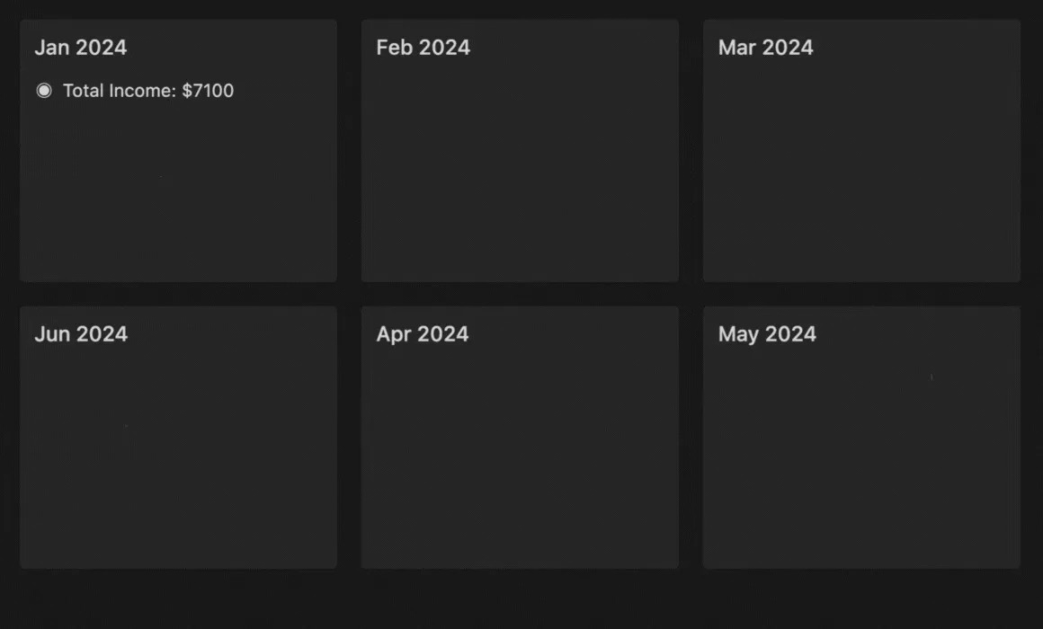 Sample Data: Automated Monthly Financial Insights