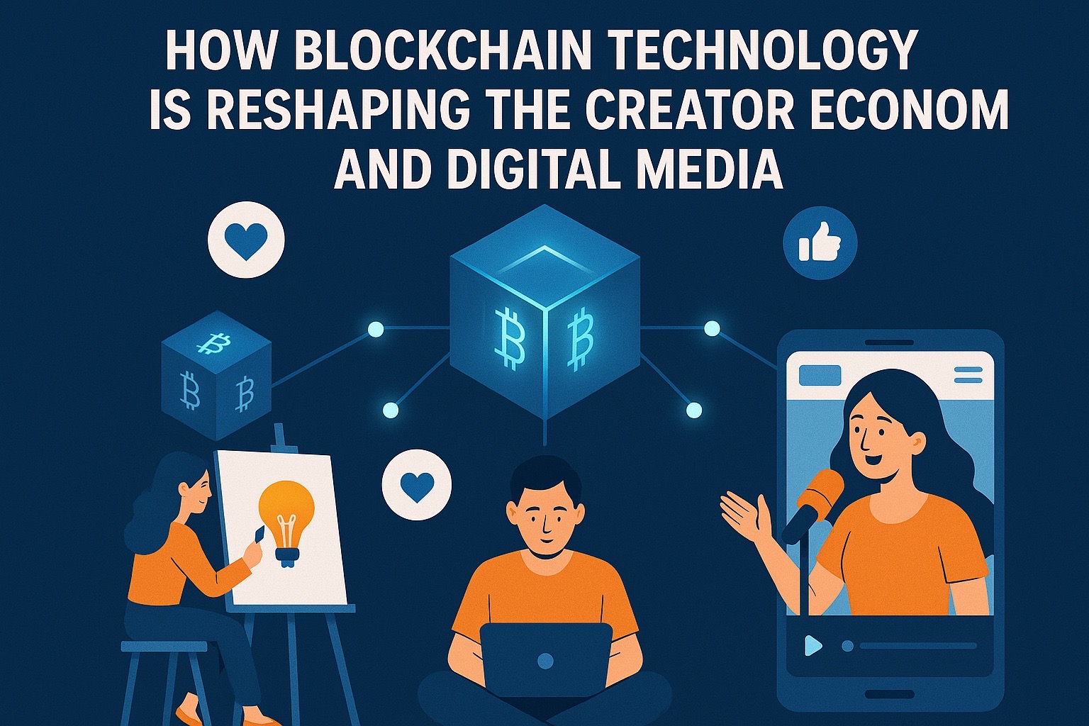 How Blockchain Technology is Reshaping the Creator Economy and Digital Media