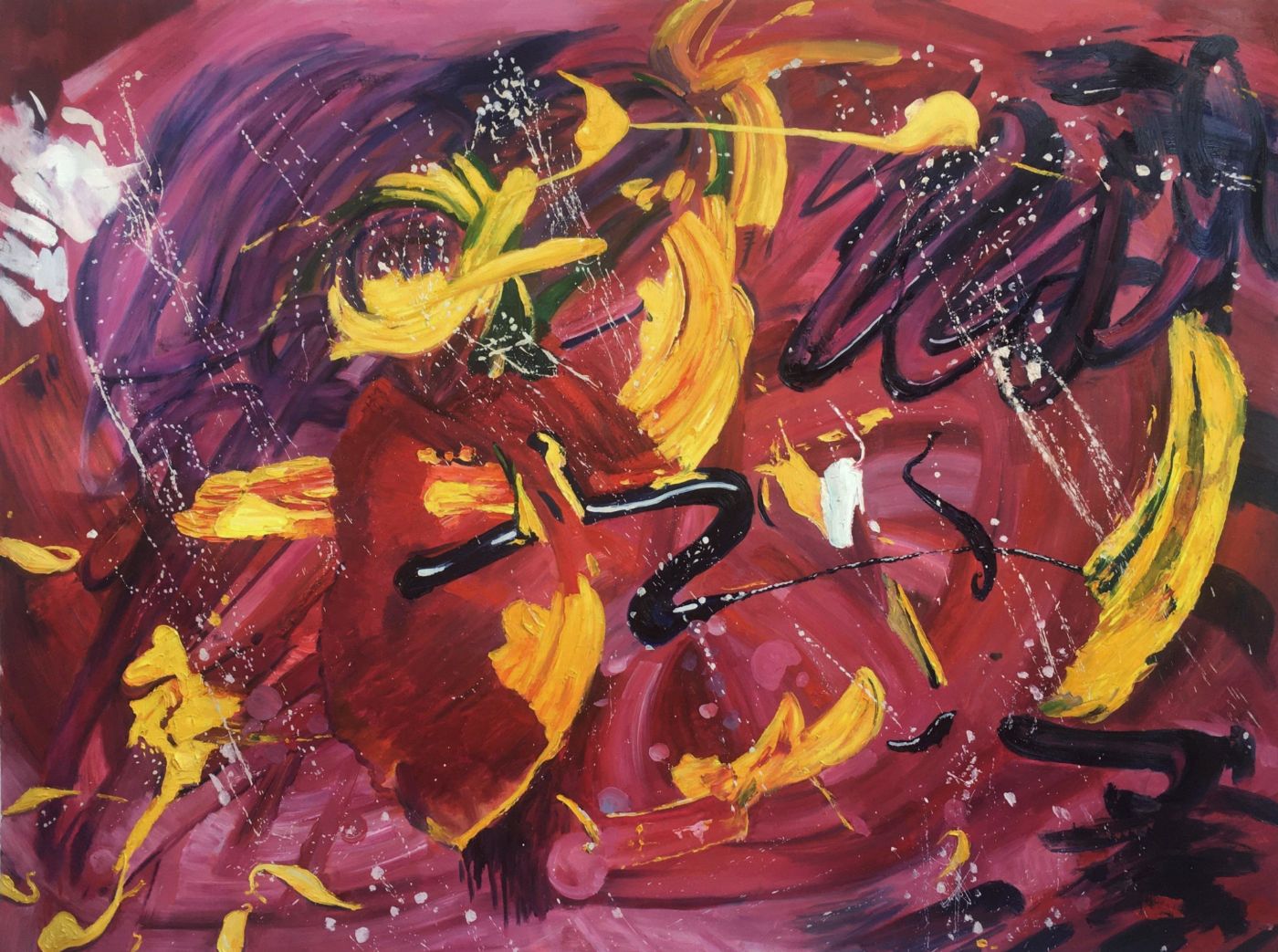 The unownable object, a painting, is John Lin's interpretation of a photo taken by Klemen Ilovar, which captures an artwork created by Zora Berberich and The Miha Artnak