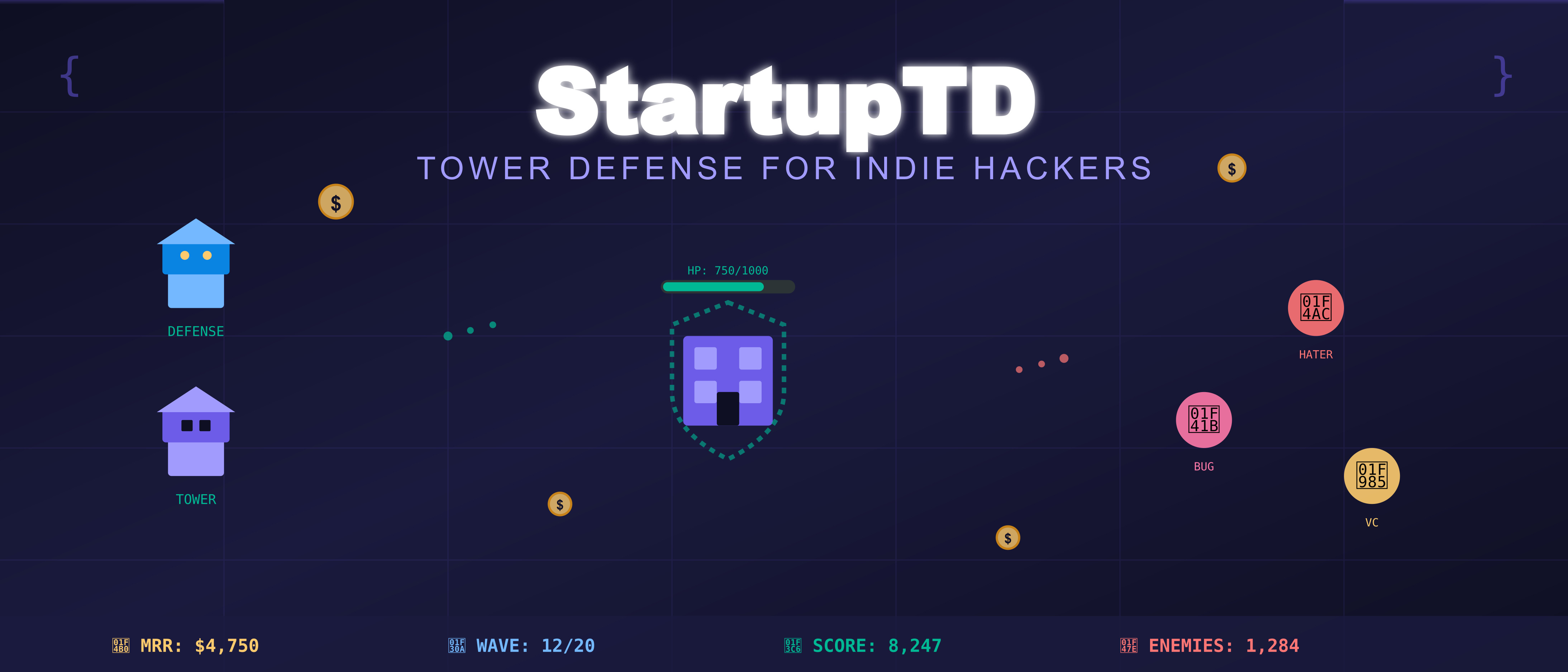 I'm Building a Tower Defense Game Where VCs Are the Enemy