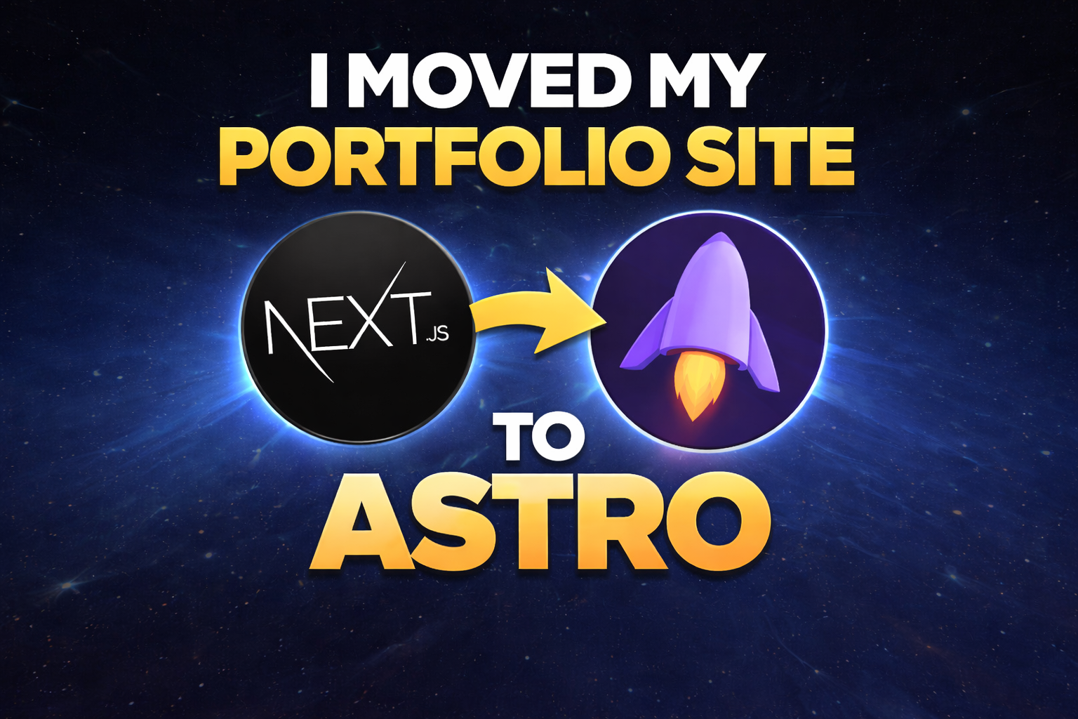 How Astro Made My Portfolio 82% Faster to Build