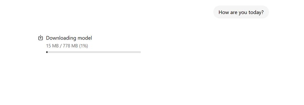 Ollama downloading model