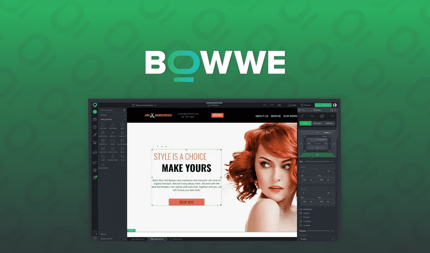 Основное изображение на сайте BOWWE в AppSumo