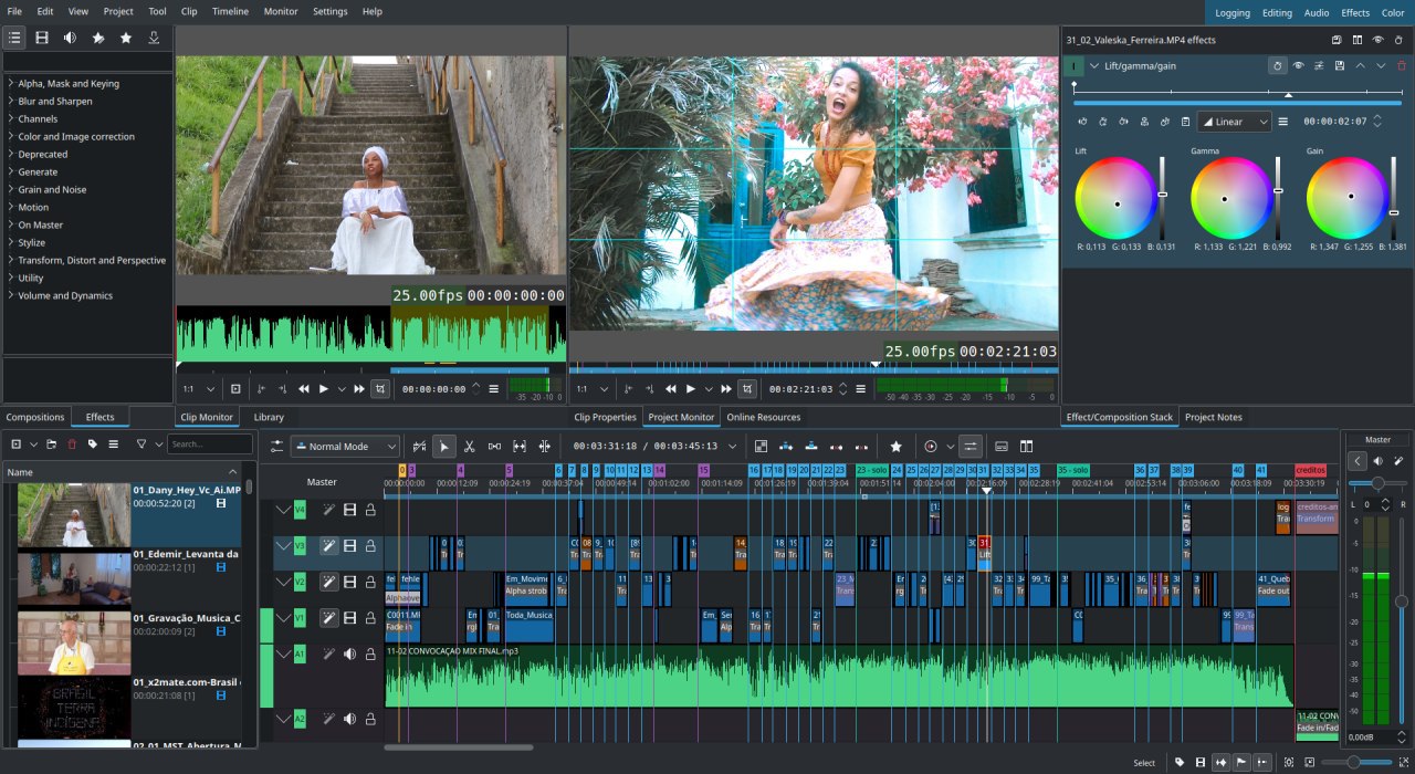 Kdenlive Video Editor