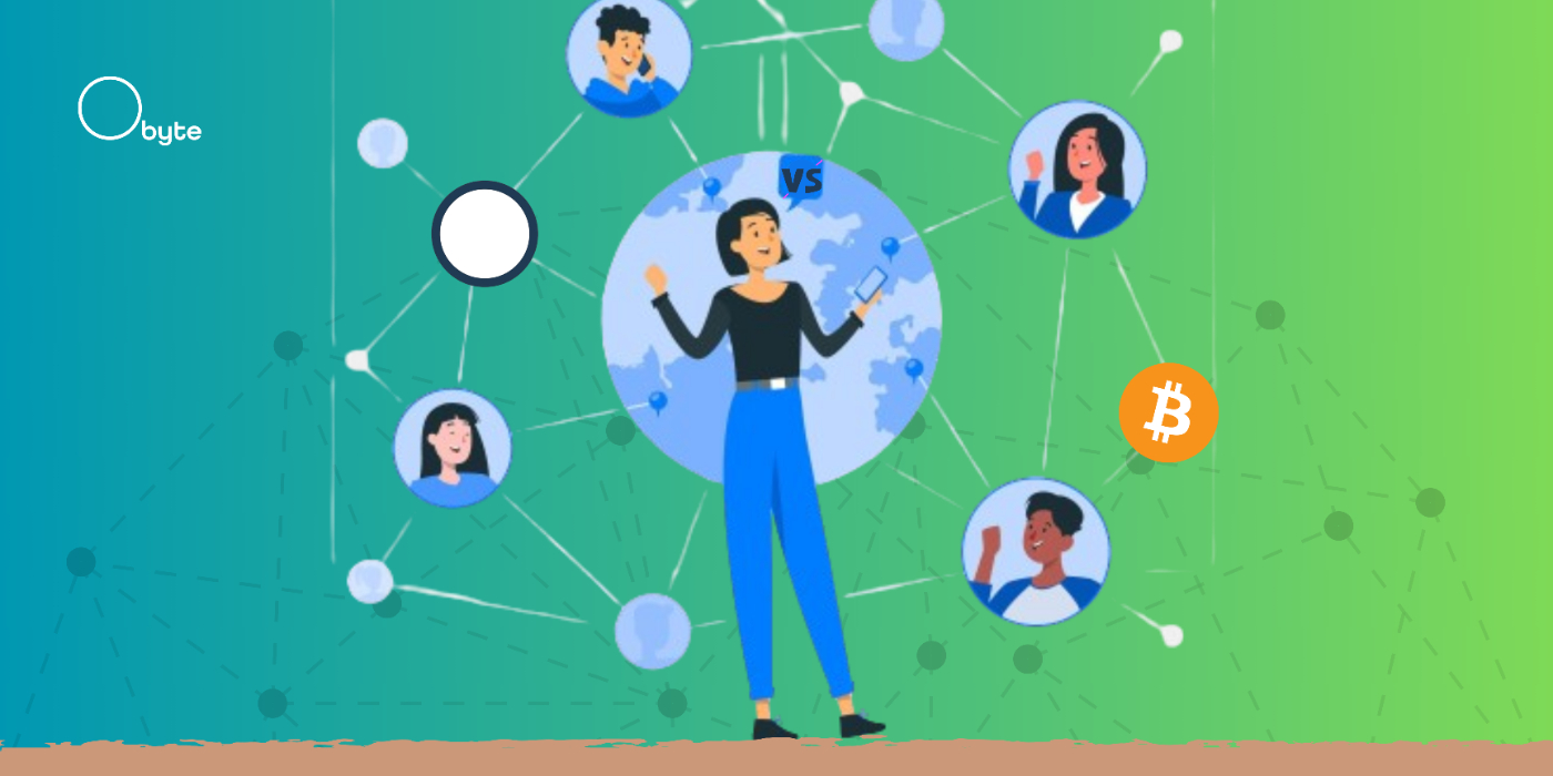Decentralization Levels: Bitcoin's Proof-of-Work vs. Obyte's DAG Approach