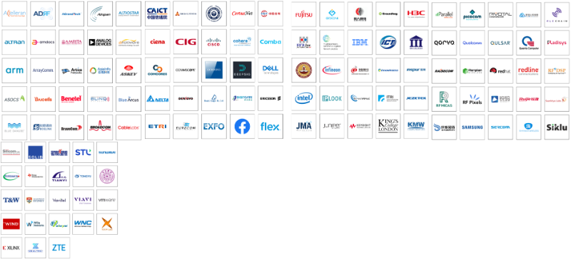 Figure 3. O-RAN Alliance NEMs and other contributors