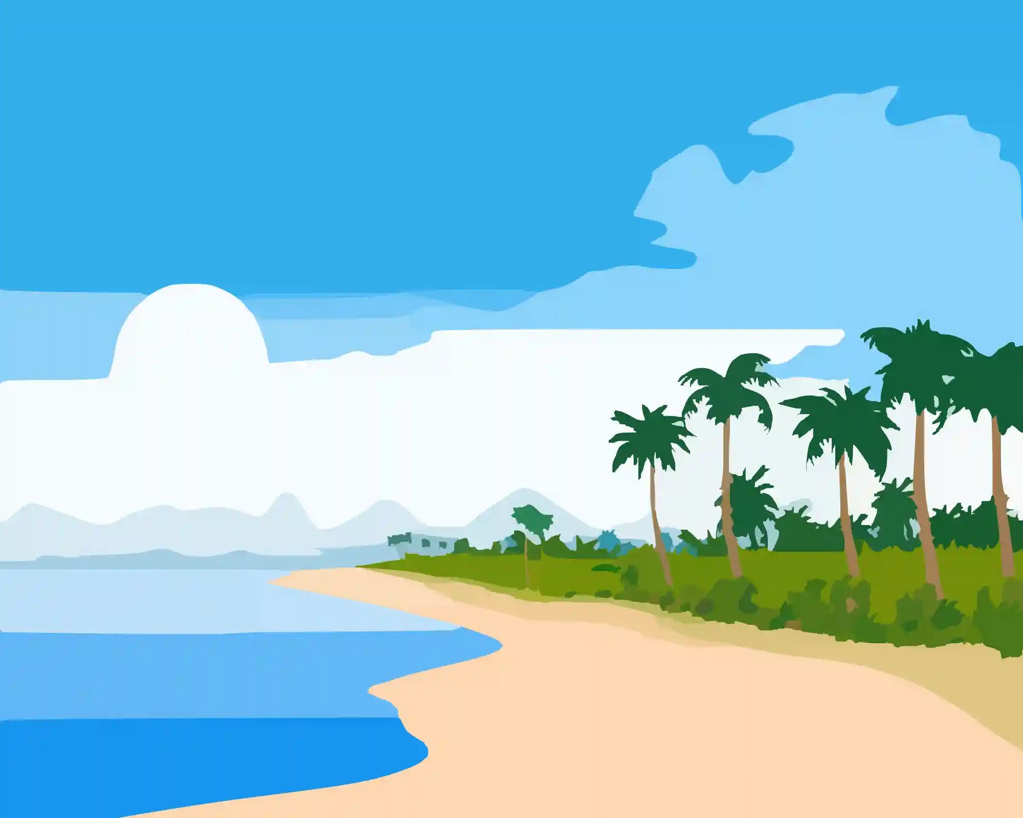 The island of Yap in Micronesia