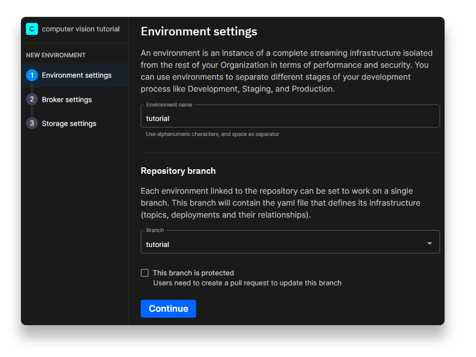 Environment Settings