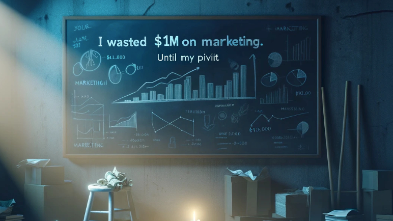 My VC Journey: I Wasted $1M On Marketing Until I Decided To Pivot