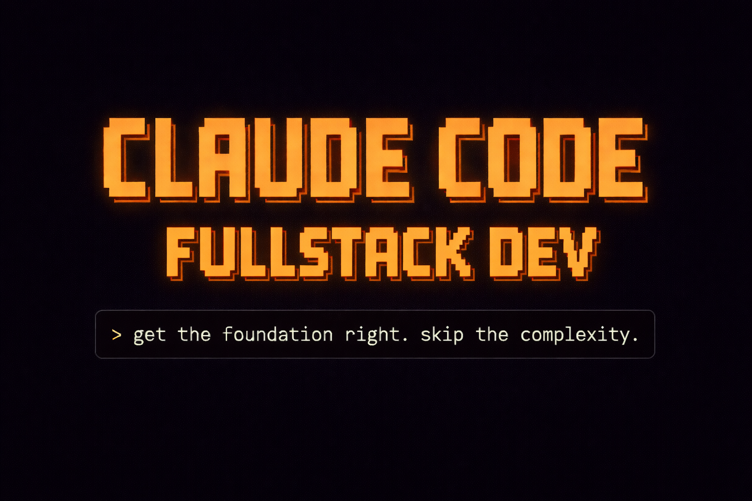 Stop Overcomplicating Claude Code: 3 Rules That Actually Work