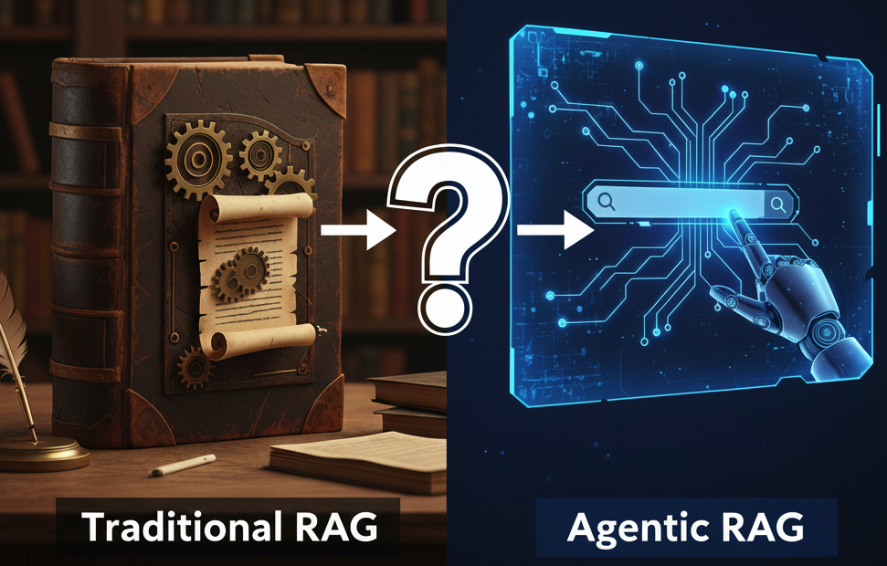Traditional RAG vs Agentic RAG: A Comparative Analysis