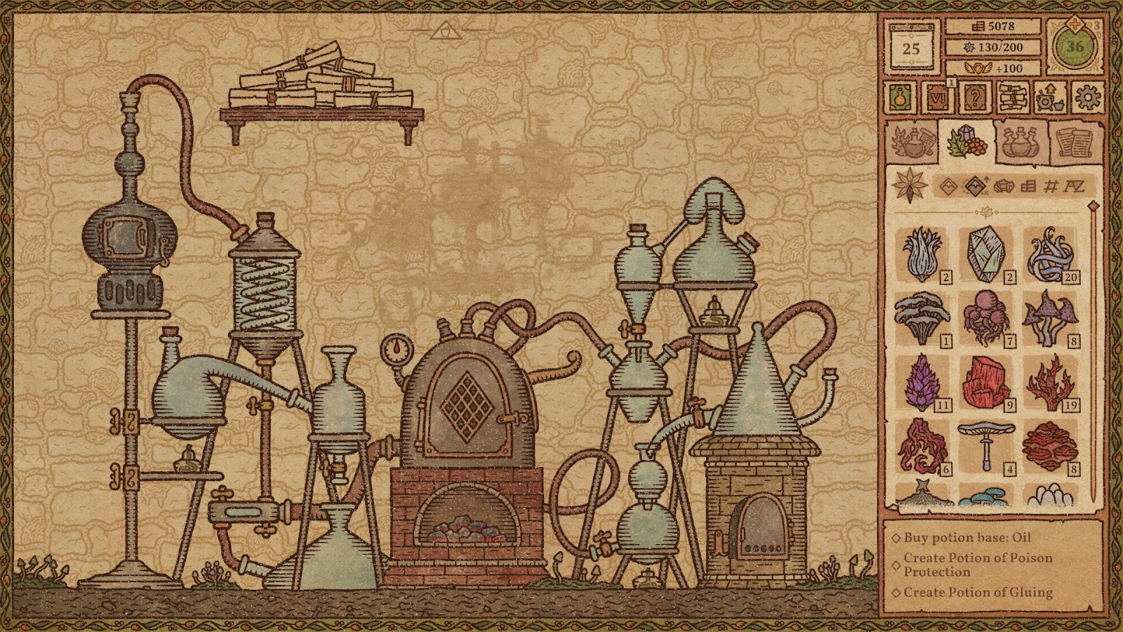 To some, a collection of glassware and tubes. To alchemists, a tool for perfecting their craft. 