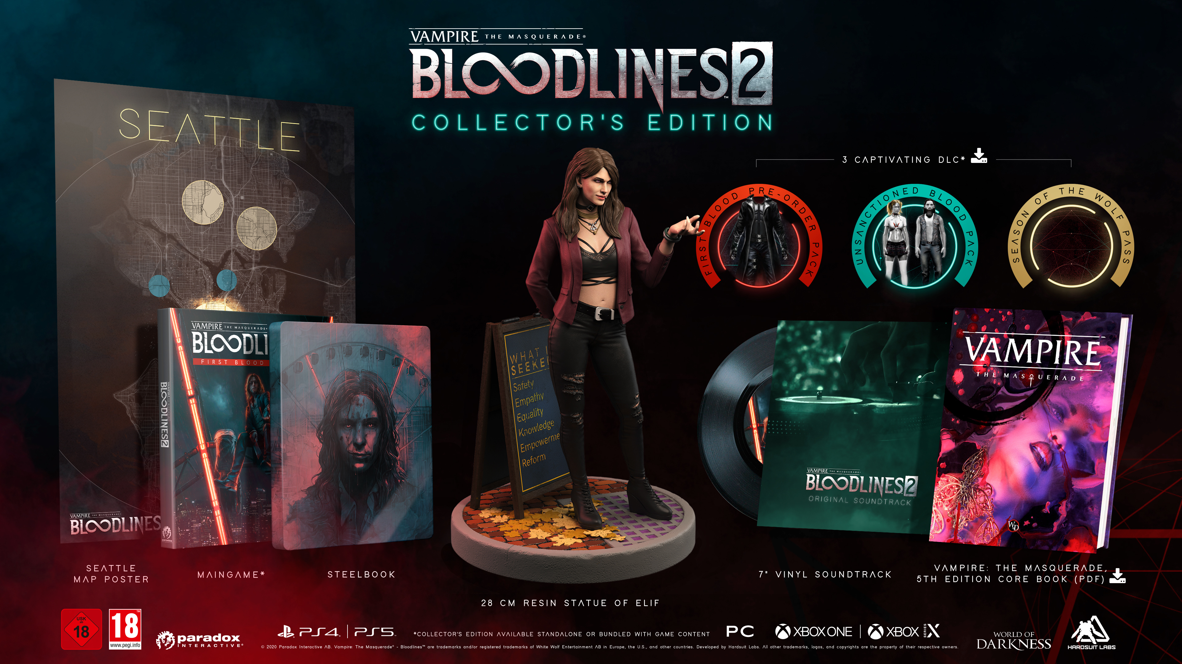 Vampire: The Masquerade - Bloodlines 2: Diretor Criativo e Diretor de  Narrativa deixam o time