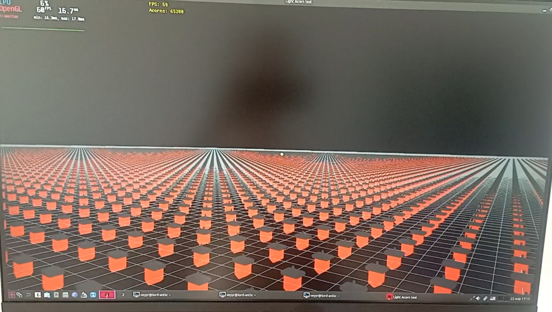 65280 entities at Ryzen 7 5700X, RELEASE mode